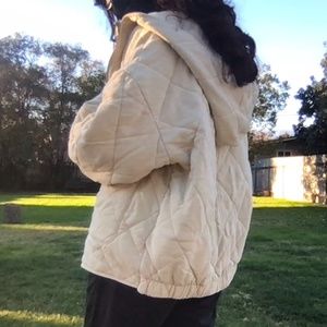 Oversized Quilted Jacket